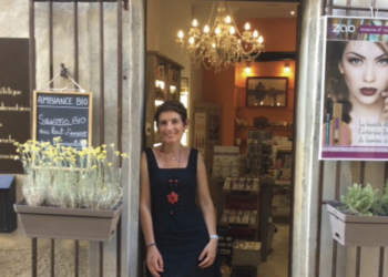 Ambiance bio à Lourmarin