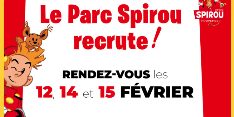 Le parc Spirou recrute