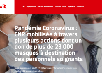 La CNR donne 23 000 masques