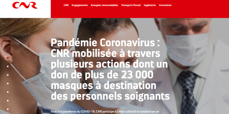 La CNR donne 23 000 masques