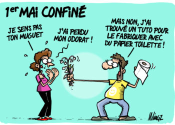 Le muguet du 1er Mai vu par Wingz pour l’Echo du Mardi !
