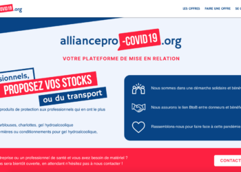Une plateforme pour relier destockeurs et demandeurs de matériels de protection