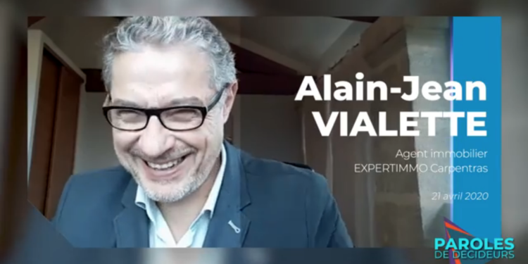 (vidéo) Alain-Jean Vialette, agent immobilier et président d’Aquila Club Business & services, nous parle du jour d’après dans l’immobilier.