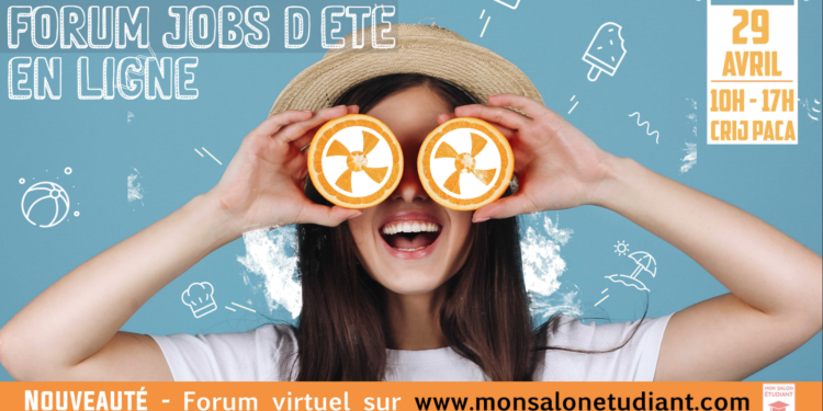 11eme édition du forum ‘Jobs d’été’ en ligne le 29 avril