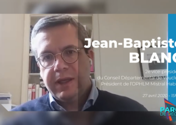 (vidéo) Jean-Baptiste Blanc, vice-président du Conseil départemental de Vaucluse : « Il faut réussir le déconfinement »