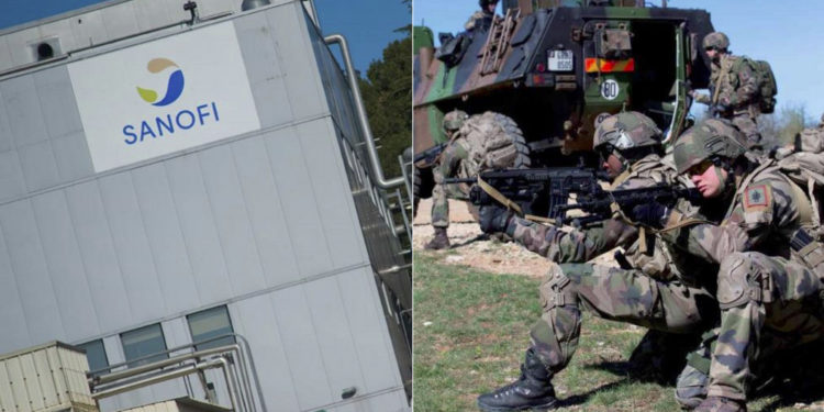 La Légion sécurise le site Sanofi d’Aramon