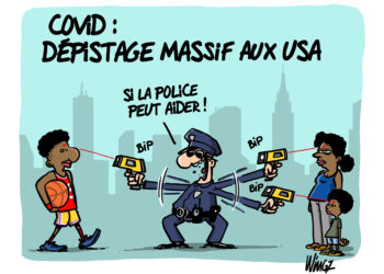 Le Coronavirus aux USA vu par Wingz pour l’Echo du Mardi !