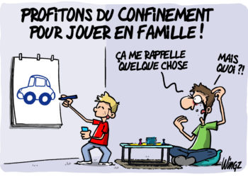 Le confinement vu par Wingz pour l’Echo du Mardi !