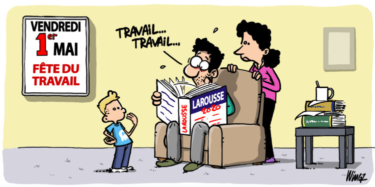 Le 1er Mai 2020 vu par Wingz pour l’Echo du Mardi !