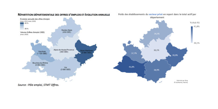 Provence-Alpes-Côte d’Azur : Ce qu’il faut retenir sur l’emploi et l’économie