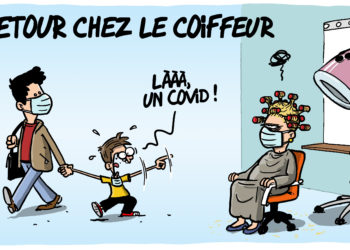 L’ouverture des salons de coiffure vu par Wingz pour l’Echo du Mardi