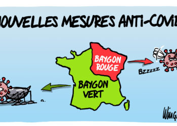 La France déconfinée vu par Wingz pour l’Echo du Mardi !