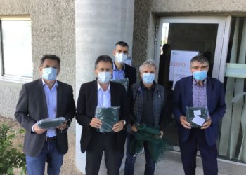 5 000 sur-blouses pour le centre hospitalier de Carpentras-Sault