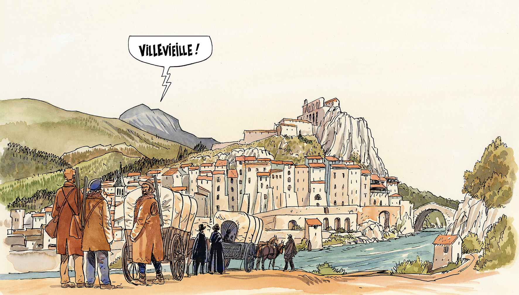 Le Chant du monde de Jean Giono adapté en BD par Jacques Ferrandez est paru  aux éditions Gallimard - Culture & Loisirs