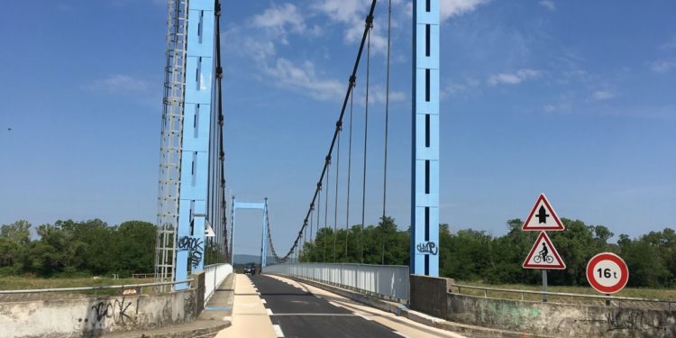 Mondragon : aménagement d’un ‘chaucidou’ sur la Via Rhôna