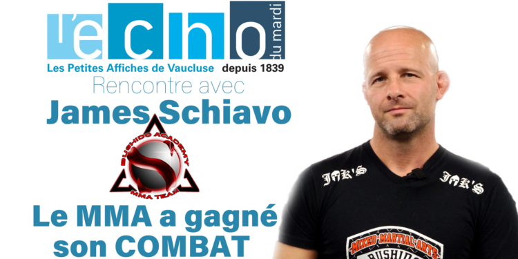 (vidéo) James Schiavo “Le MMA a gagné son combat en France.“