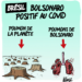 Bolsonaro positif au covid vu par Wingz pour l’Echo du Mardi