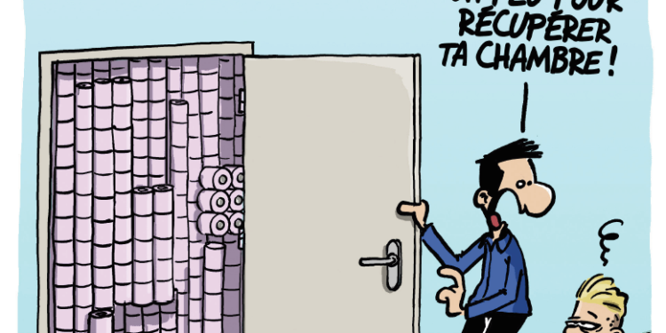 La braderie de Lille annulée vu par Wingz pour l’Echo du Mardi