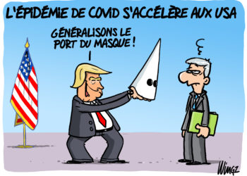 L’accélération du Covid aux USA vu par Wingz pour l’Echo du Mardi