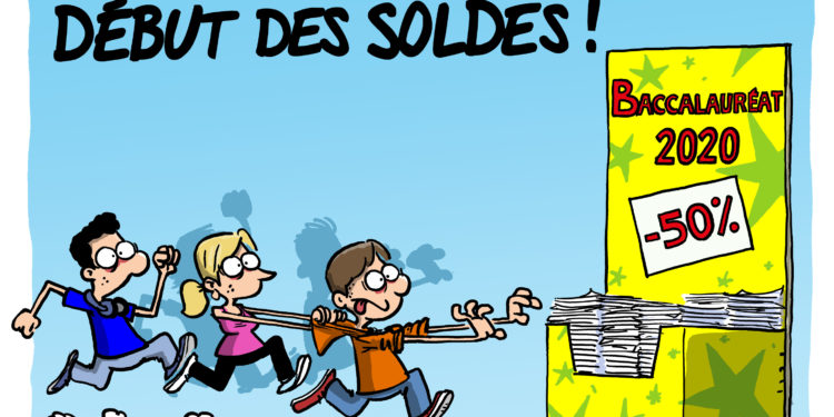 Début des soldes vu par Wingz pour l’Echo du Mardi