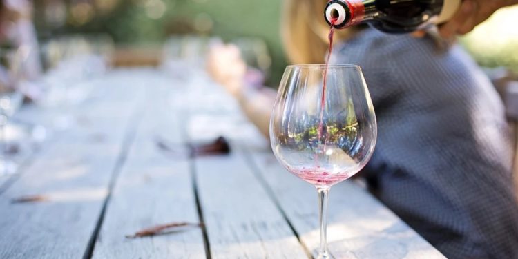 Une guinguette des vins à Visan