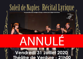 Eyguières, le récital Le Soleil de Naples est annulé ce vendredi 31 juillet