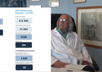 (vidéo) Didier Raoult : « Il y a changement de profil des cas. »