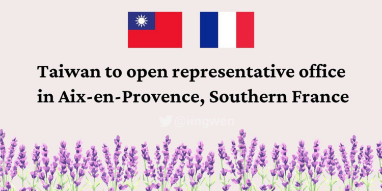 Coopération : la Chine dénonce l’ouverture d’un bureau taïwanais à Aix-en-Provence