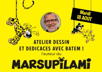 Monteux : le parc Spirou accueille l’auteur du Marsupilami pour un atelier de dessin