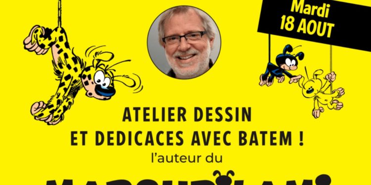 Monteux : le parc Spirou accueille l’auteur du Marsupilami pour un atelier de dessin