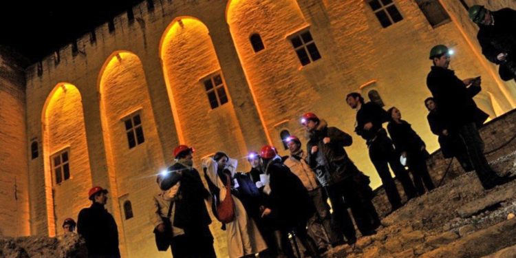 Noct’enbulle au Palais des papes d’Avignon