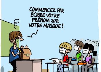 La rentrée scolaire vu par Wingz pour l’Echo du Mardi