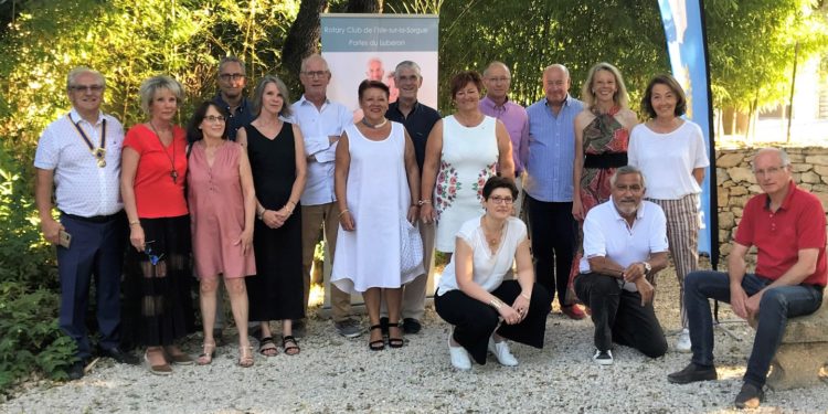 Le Rotary club de l’Isle-sur-la-Sorgue/Portes du Luberon fait sa rentrée