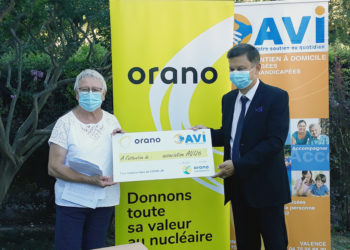 Tricastin : Orano remet 20 000 € à l’association ‘Avi Drôme’