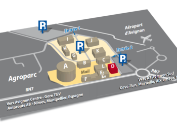 Un centre de dépistage de la Covid au Parc des expositions d’Avignon