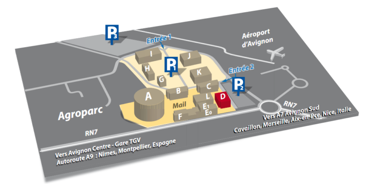 Un centre de dépistage de la Covid au Parc des expositions d’Avignon