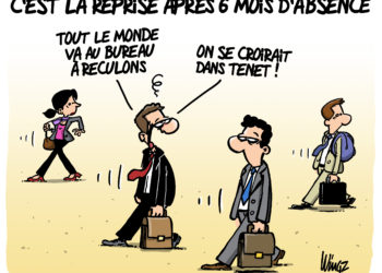 La reprise vu par Wingz pour l’Echo du Mardi