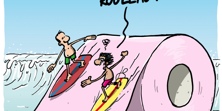 La 2ème vague vu par Wingz pour l’Echo du Mardi