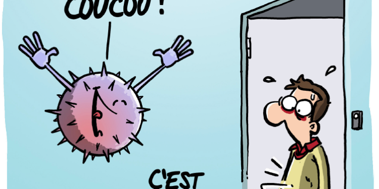 Le retour de la grippe vu par Wingz pour l’Echo du Mardi