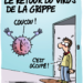 Le retour de la grippe vu par Wingz pour l’Echo du Mardi