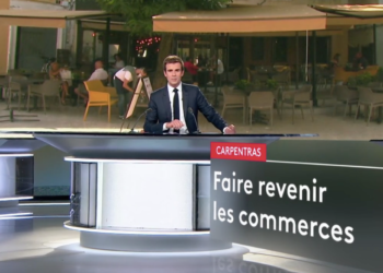 Commerce : Carpentras au JT de France 2
