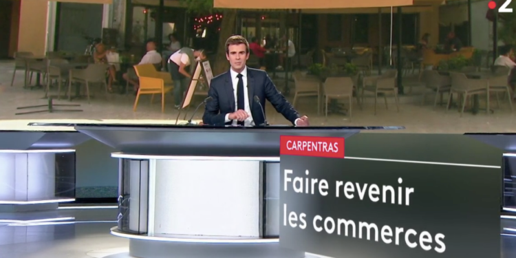 Commerce : Carpentras au JT de France 2