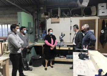 Cove : Jacqueline Bouyac à la rencontre des maires de Saint-Pierre-de-Vassols, Crillon-le-Brave, Modène et Mazan