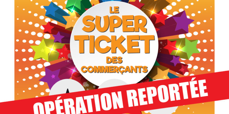 La Ville de Carpentras reporte l’opération ‘Super ticket des commerçants’