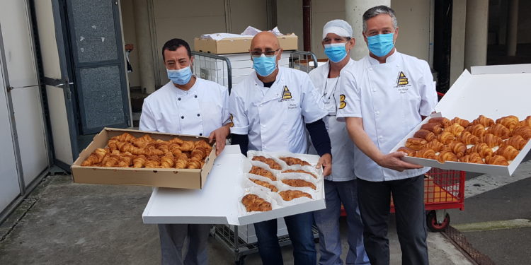 Hôpital d’Avignon : 1 000 croissants offerts par le Groupement des artisans boulangers pâtissiers du Vaucluse