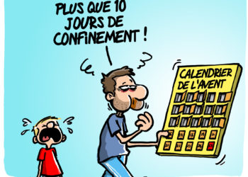 Le confinement 2 vu par Wingz pour l’Echo du Mardi