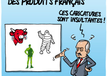 Boycott des produits français vu par Wingz pour l’Echo du Mardi