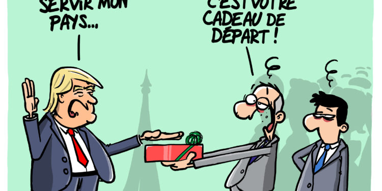 Trump vu par Wingz pour l’Echo du Mardi