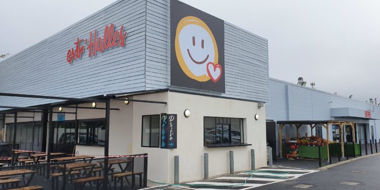 Ouverture des Extr’Halles, nouveau concept de distribution alimentaire à Avignon