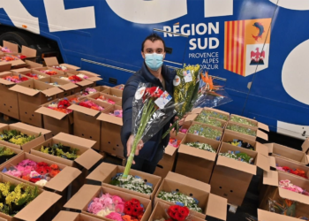 10 000 bouquets pour les soignants de Provence-Alpes-Côte d’Azur